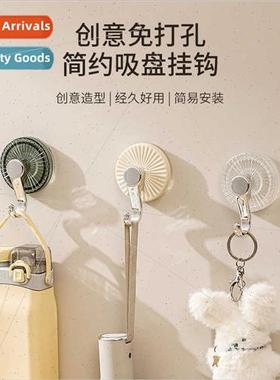 Bathroom suction cup hooks hole-free Load-bearing towels beh