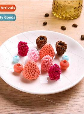 DIY Flipping Candy Baking Moulds Blueberry Raspberry Strawbe