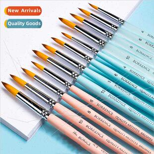 Berens Watercolor Brush Set Nylon Brushes 适用Painting on Wo