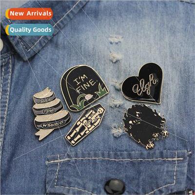 New Europe Uned States fun Halloween punk tombstone coffin s