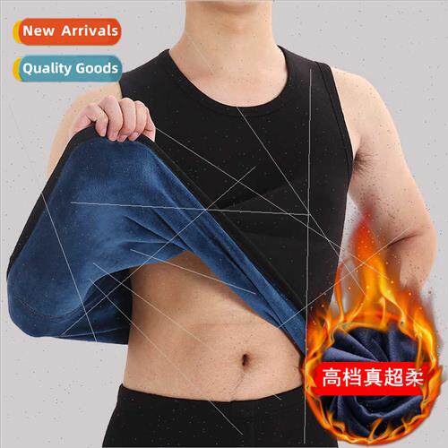 Round neck autumn winter padded thickened thermal undershirt