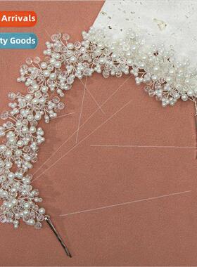 Wedding dress accessories bridal jewelry handmade beaded rhi