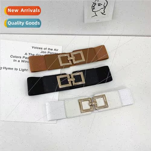 Outerwear gold type square belt female decorative waistband