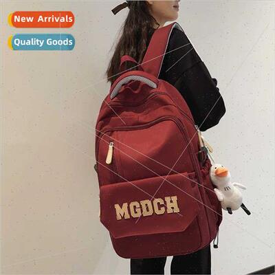 Schoolbag men  fashion middle school students ins high  scho