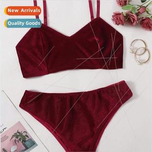 female set three piece Sexy two erotic point lingerie