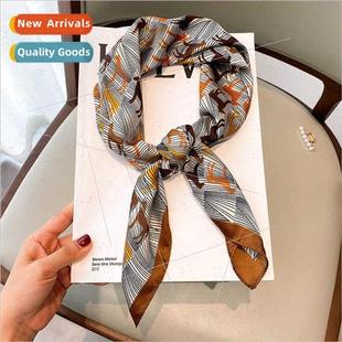 col imation scarf square small retro Korean silk new 2021