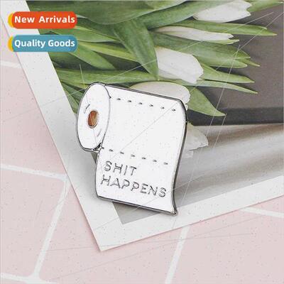 personalized fashion rolled paper shape lettering alloy drip