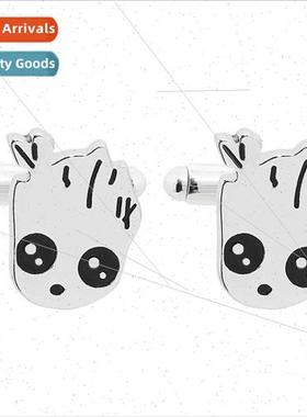 Eurovision Marvel Avengers Black Panther Mask Cufflinks Groo