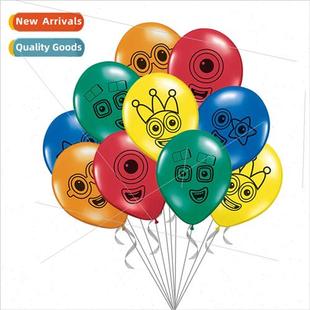 Latex Theme Balloon Birthday Decorati New Party Numberblocks