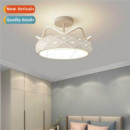 Bedroom lamp ceiling light simple modern warm romantic room