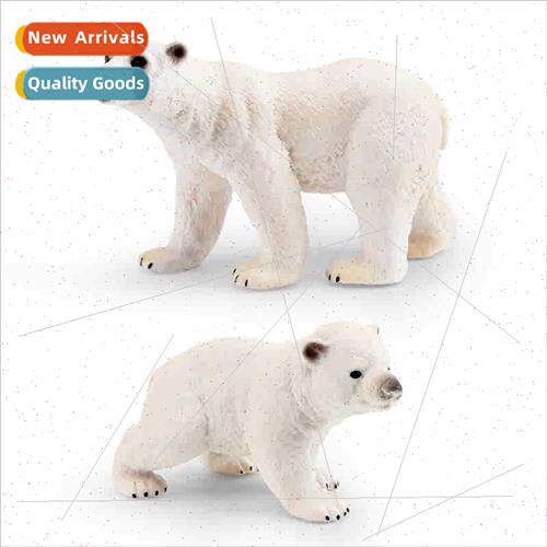 Wild Polar Mammal Polar Bear Model Whe Bear Static Decorativ