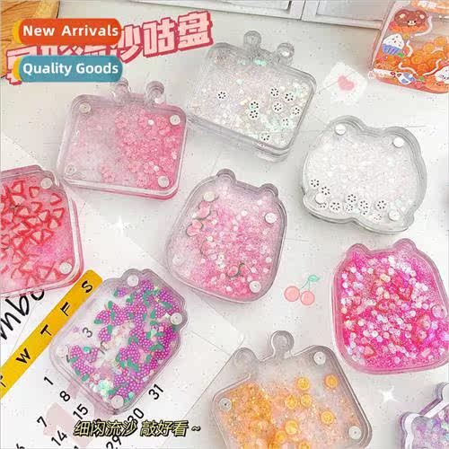 Shaped quicksinto oil goo card brick diy acrylic goo plate n