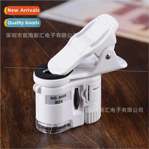 2018 portable macro led magnifier large screen microscope 60