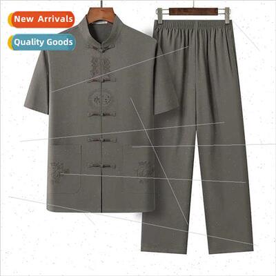 Middle-aged elderly summer new summer dad su 50-year-old old