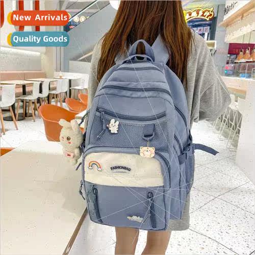 shoulder bag 2022 ins wind schoolbag ulzzang large capacy ba