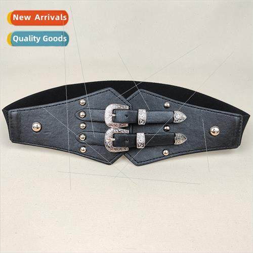 elastic girdle waist seal women outside Europe fashion punk