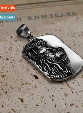 on head necklace hip hop skeleton ancient tanium steel neckl