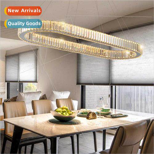ght luxury crystal dining room chandelier simple modern led