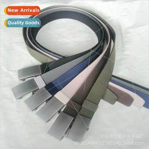 New Portable  Defense Outdoor lver Woven Belt Tactical Nylon