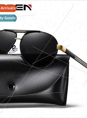 new polarized sunglasses men driver driving toadstool fashio