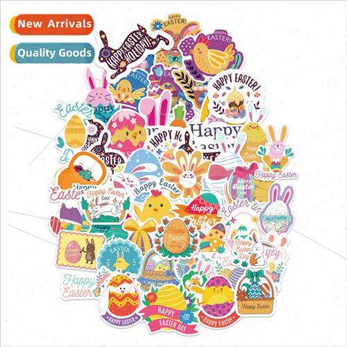 CM2211006 Easter 50 fashion rabb cartoon stickers luggage re