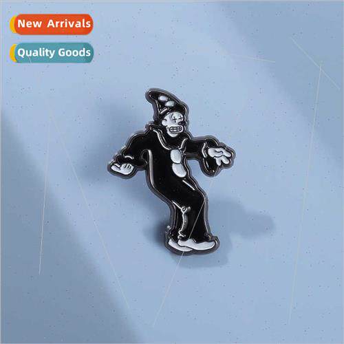Halloween series alloy paint badge personalised horror black