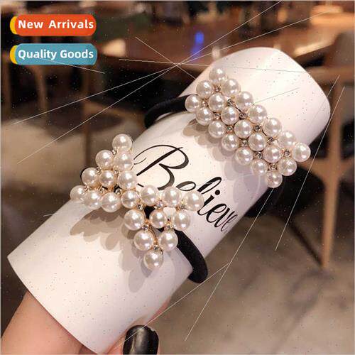 new diamonds imation pearl simple hair circle ins Fan hundre