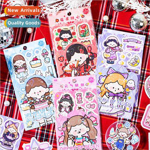 Seven Seven Dreams Stickers card small gift pack of a bullet
