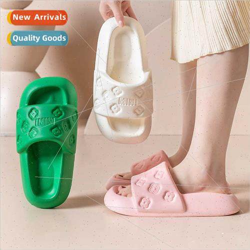 Advanced sense fashion sandal slippers female summer thick b