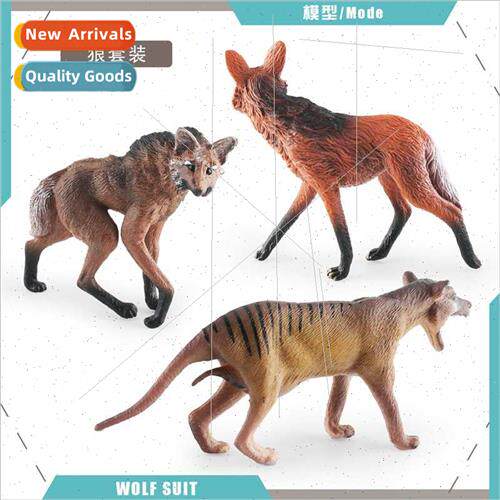 Prairie Wildlife Mane Wolf Ba-Western Wolf Pouch Wolf Solid
