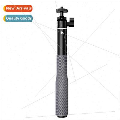 Aluminum alloy 1/4 ball head handheld selfie stick适用GOPRO