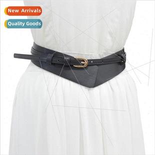 leath solid new women small Autumn color simple belt imation
