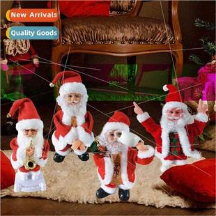 music dancing Santa New Clau electric Christmas man 2021 old