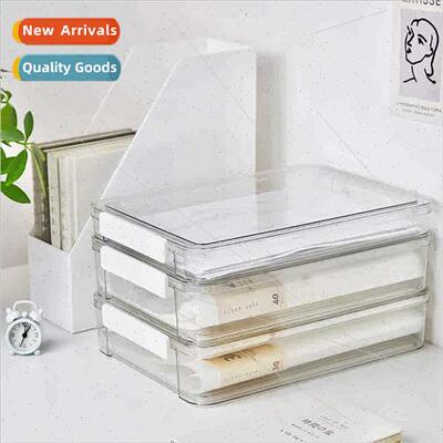 A4 file organizer organizer box transparent plastic account