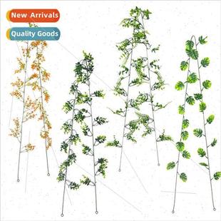 Twisted Plant ght String Green Artificial Eucalyptus Aquatic