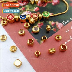 necklaces copper silicone Spacer beads strings locator DIY