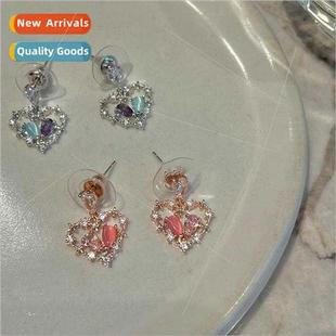 ltle two color Summer hollow sweet love S92 sweetheart