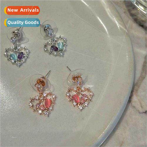 Summer sweetheart sweet ltle sweet two-color love hollow S92