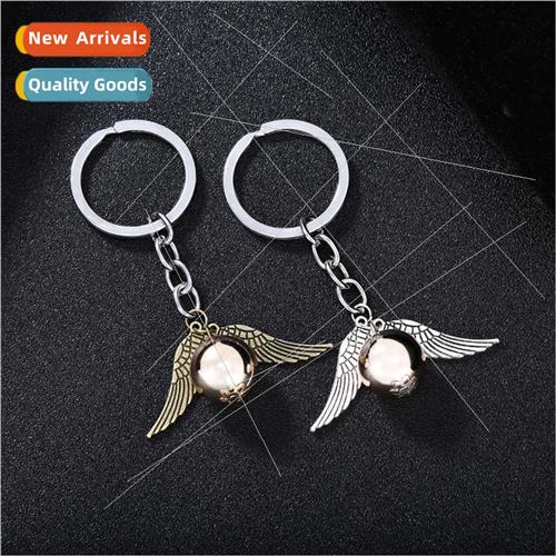 Europe Harry Potter Deathly Hallows Gold Flying Thief Keycha