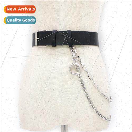 Europe rock metal chain hanging loop belt men women universa