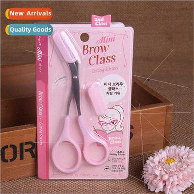 Wh eyebrow comb eyebrow trimming scissors small comb beginne