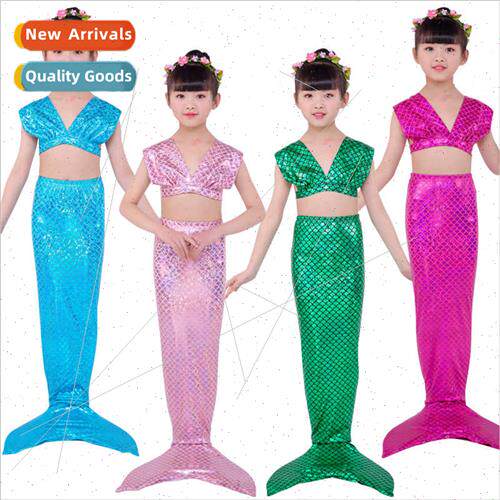 Mermaid beach swimsu 2020 new girls middle large children pr