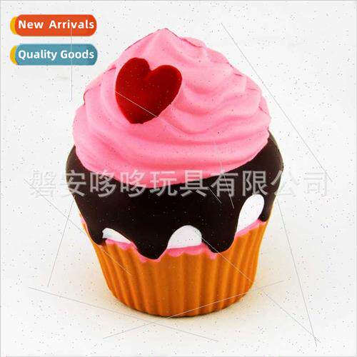 PU slow rebound simulation toys peach cake Squishy pinch pin