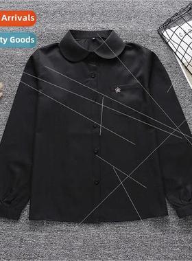 Japan Orthodox JK Unim Long Sleeve Round Neck Shirt Lapel Ma