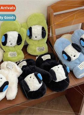 Three-dimensional sweating dog gloves winter warm plush thic