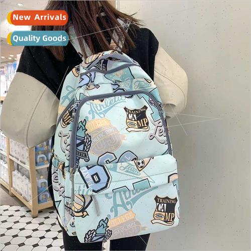 schoolbag female graffi travel backpack large capacy compute