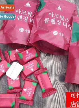 Disposable compressed towel candy facial cleansing towel por