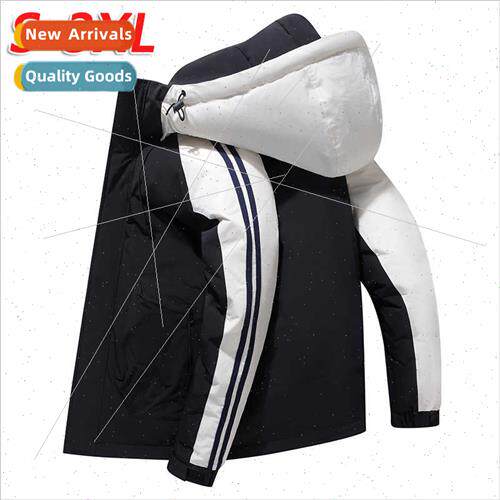 2023 whe duck down fashion down jacket couple  winter short