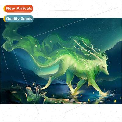 New hand-applied full diamond living room decorative wall ar