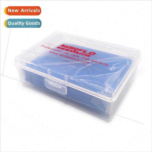 Car wash clay 160 grams plastic box packaging volcanic clay
